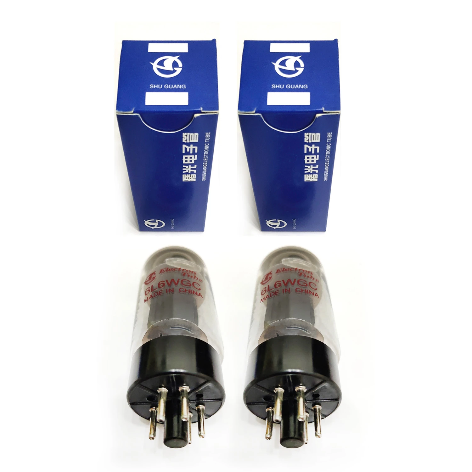 

2pcs 6L6WGC Tube ShuGuang HiFi Vacuum Tube Amplifier New Tested Matched Pair