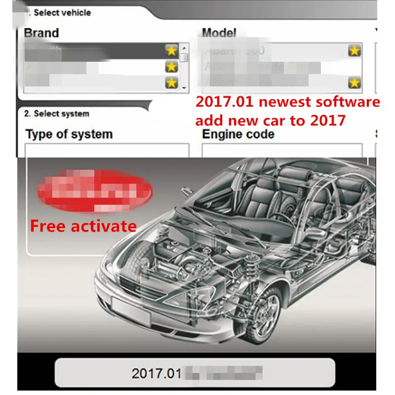 2020 Новинка! 2017,01 Бесплатная активация Dvd Cd по для delicht 150e Multidiag Vd Ds150e Wow с ссылкой только для загрузки автомобиля и грузовика - изображение