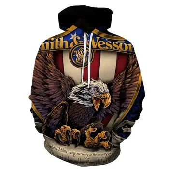 

Eagle Hoodie Men Streetwear 3D Hoodies Anime 3d Printed Sweatshirt Hooded Animal Mens Clothing Casual Sweatshirts Man New
