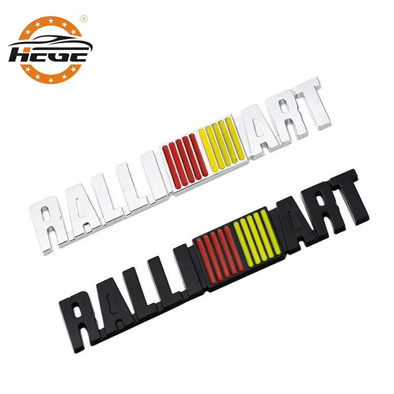 Автомобильная металлическая 3D эмблема Ralliart значок наклейка для Mitsubishi Lancer 9 10 Asx evo