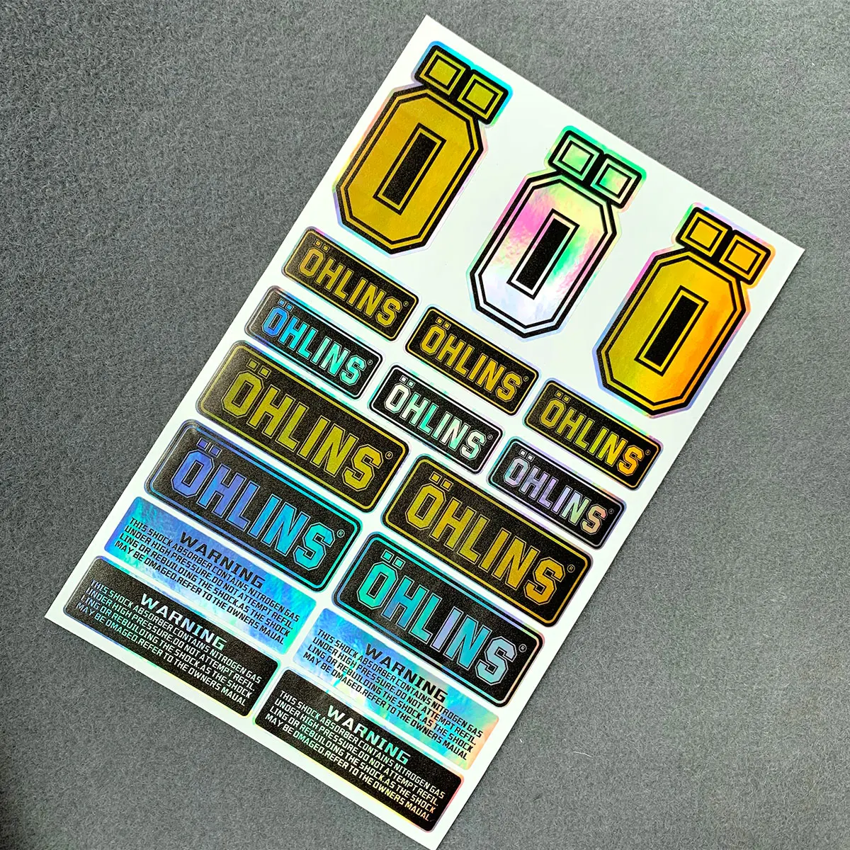 NO.L093 OHLINS  ƼĿ ׼,      Į 18CM x 27CM