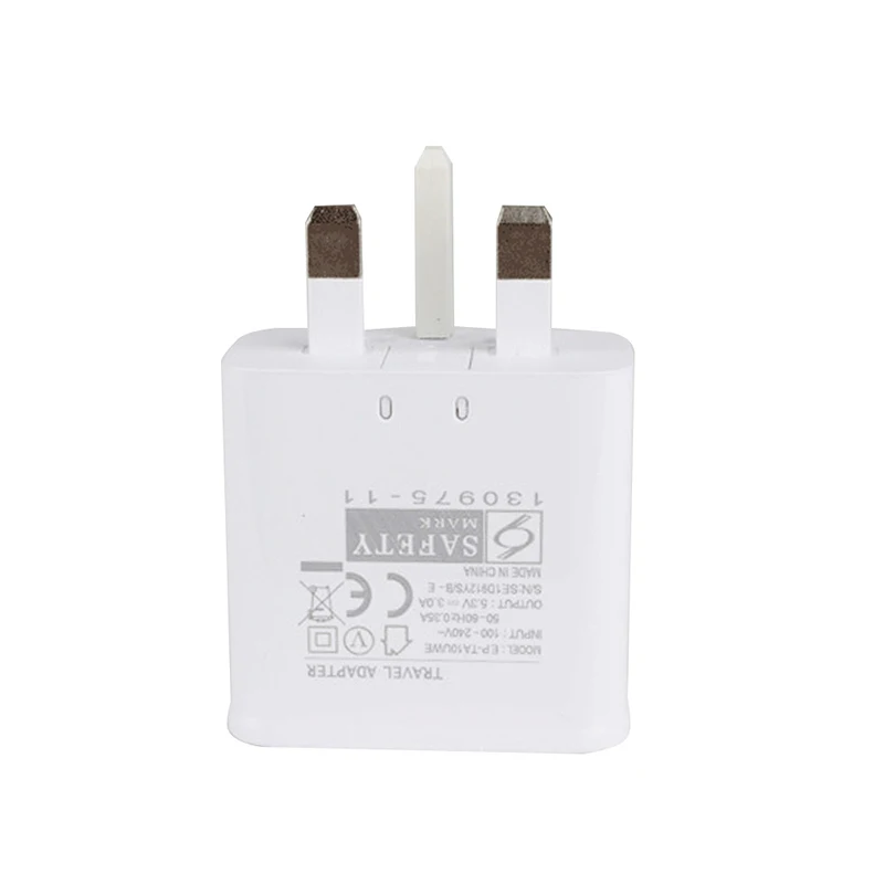 Универсальное быстрое зарядное устройство USB, вилка Великобритании, дорожное зарядное устройство для мобильного телефона, адаптер для samsung Xiaomi huawei LG Microusb