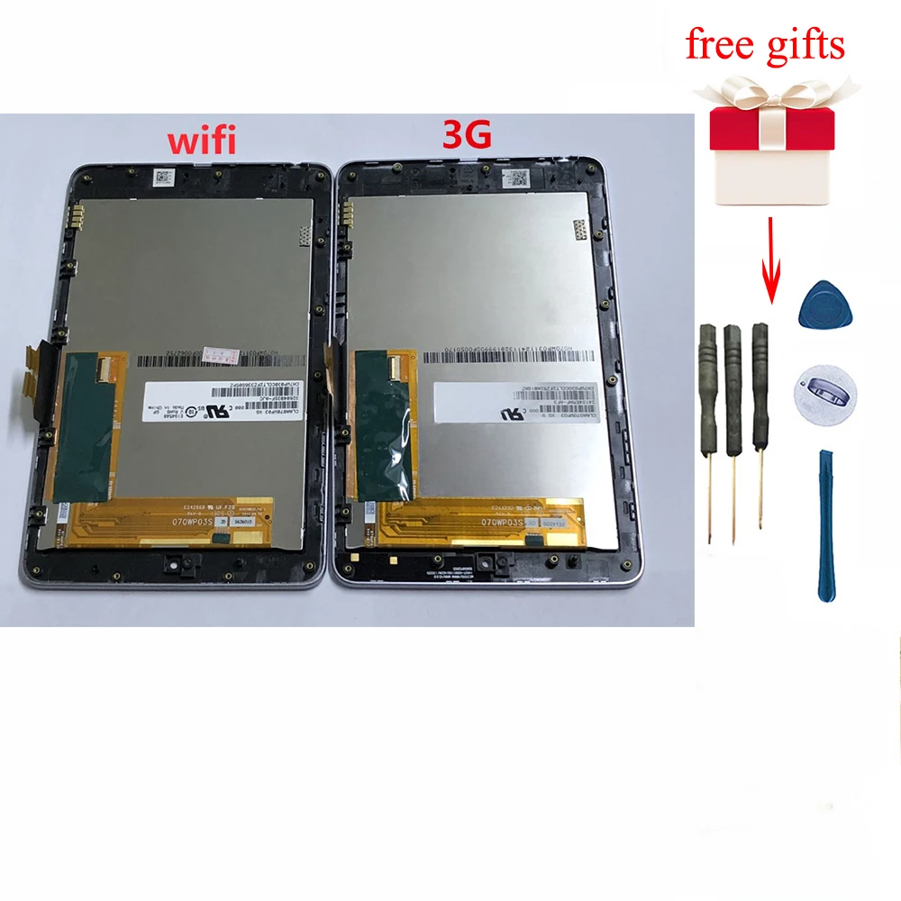 Srjtek LCD Display Touch Screen Digitizer Assembly Replacement for Google ASUS Nexus 7 2nd Tablet 2013 