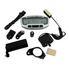 Водонепроницаемый Секундомер Велосипедный фитинги Sunding Sd-558a велосипедный измеритель скорости с синим холодным ночным светильник велосипедный секундомер