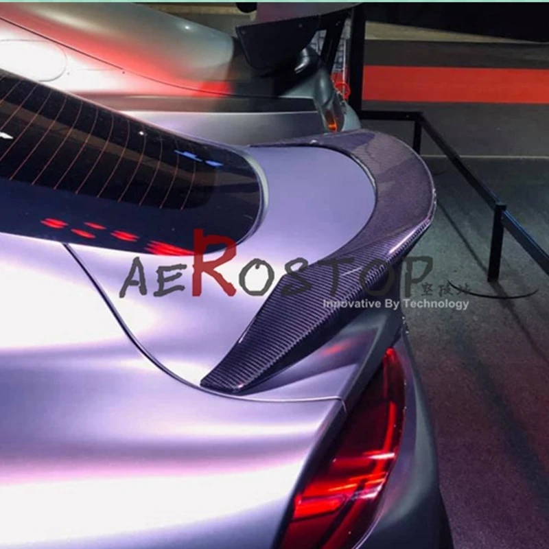 

For Toyota Supra 2019 2020 + Top and tail high quality Carbon Spoiler Rear Roof Spoiler Wing Trunk Lip Boot Cover Car Styling