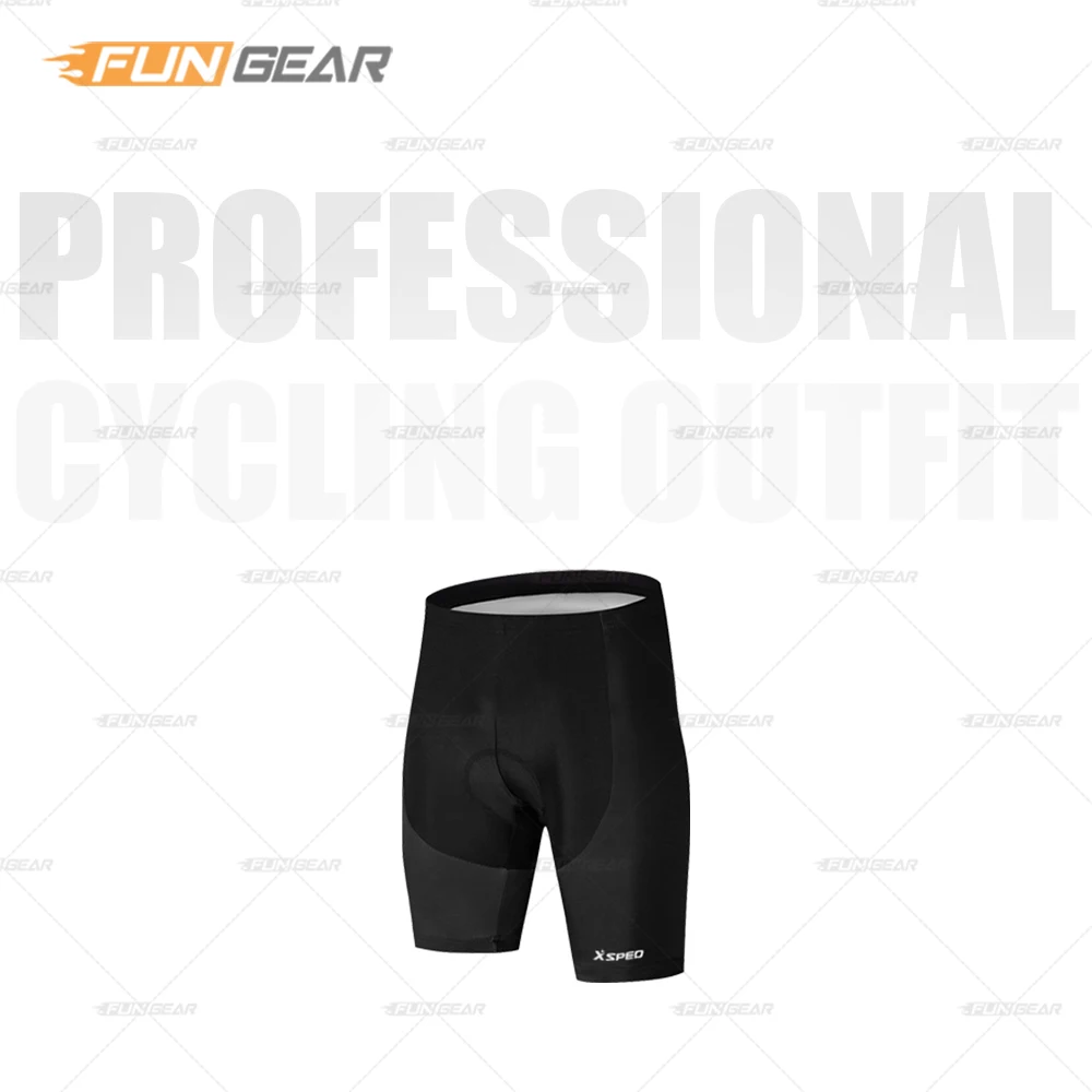 Shorts Мужская одежда для велоспорта с коротким рукавом, набор Джерси для шоссейного велосипеда, летняя одежда для велоспорта MTB Skinsuit, Триатлон, быстросохнущие Топы - Цвет: Shorts