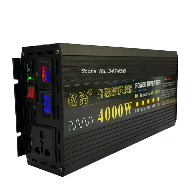 Чистый синусоидальный инвертор для домашнего использования фотоэлектрический