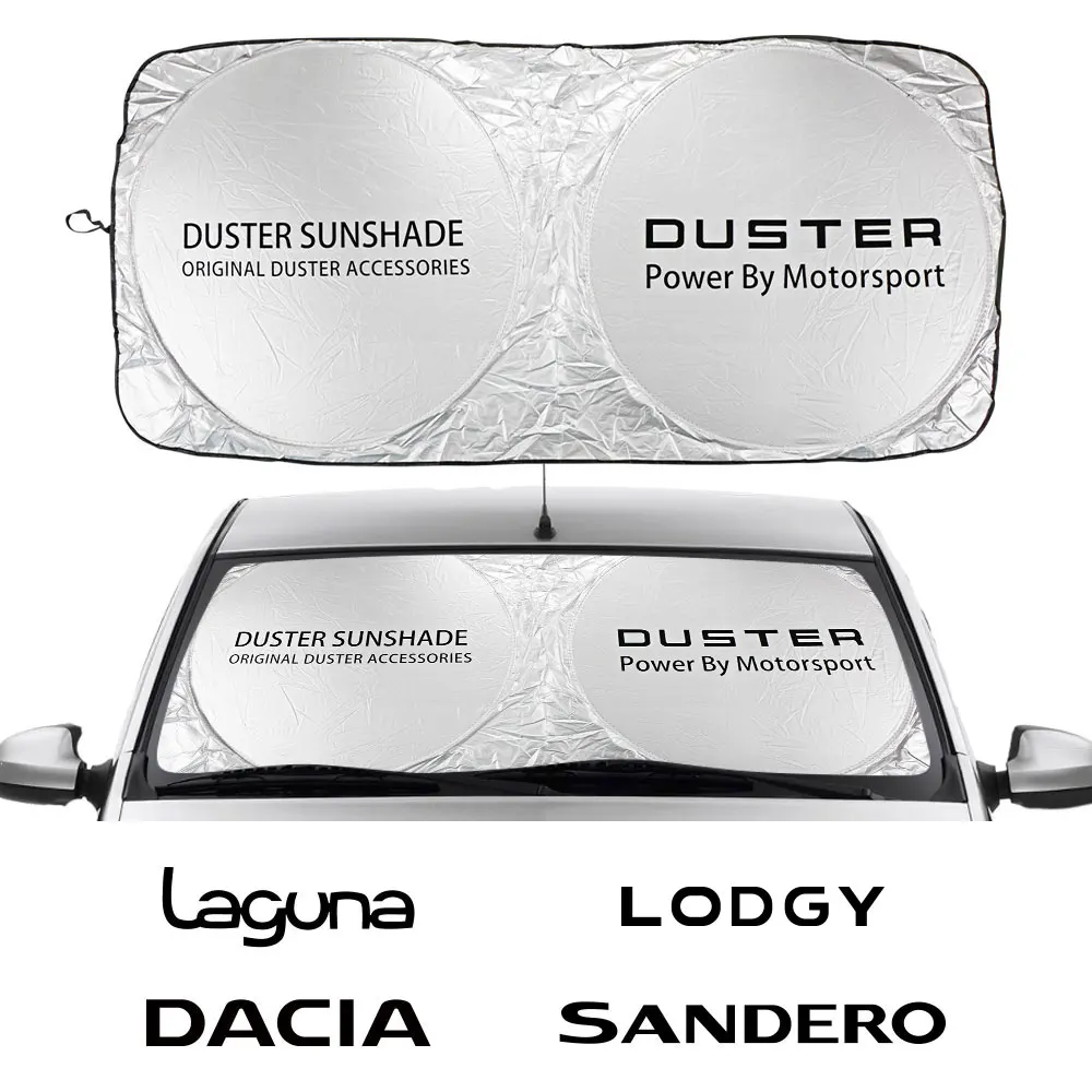 Parasole Interno Per Dacia Jogger 2021-2025, Con Anelli A Molla, Protezione UV, Termoriflettente