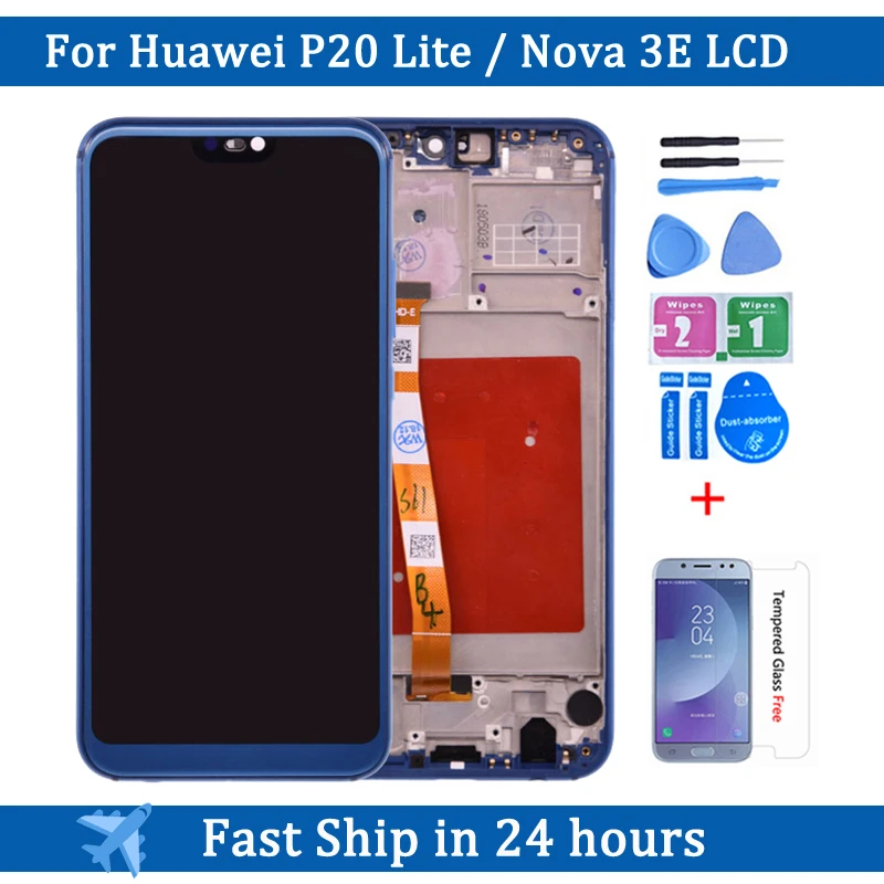 5 84 Original For Huawei P20 Lite Lcd Display Touch Screen Pannel Digitizer Assembly Ane Lx1 Ane Lx3 For Huawei Nova 3e Lcd Mobile Phone Lcd Screens Aliexpress
