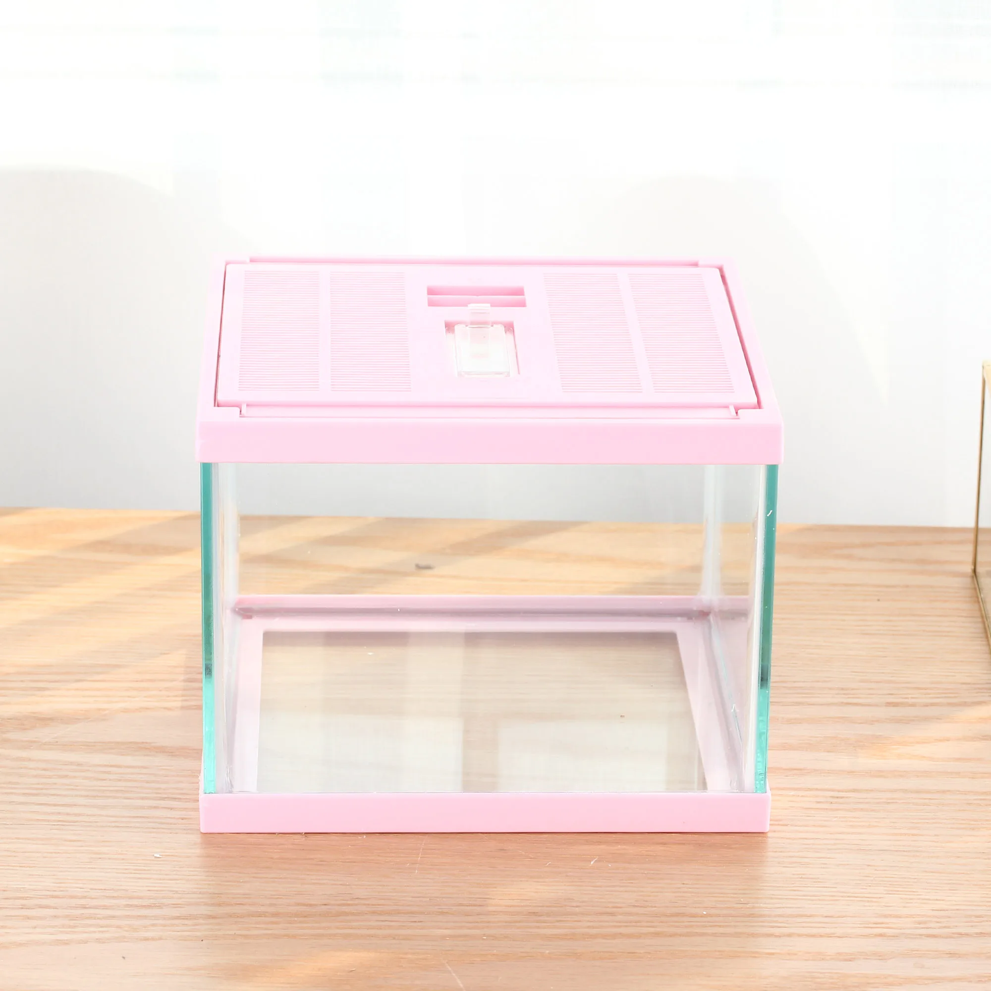 

Reptile Cage Fish Bowl Hermit Crab House Spider Container Tarantula Box Gecko Habitat Insect Enclosure Pet Snake Tank Small Frog