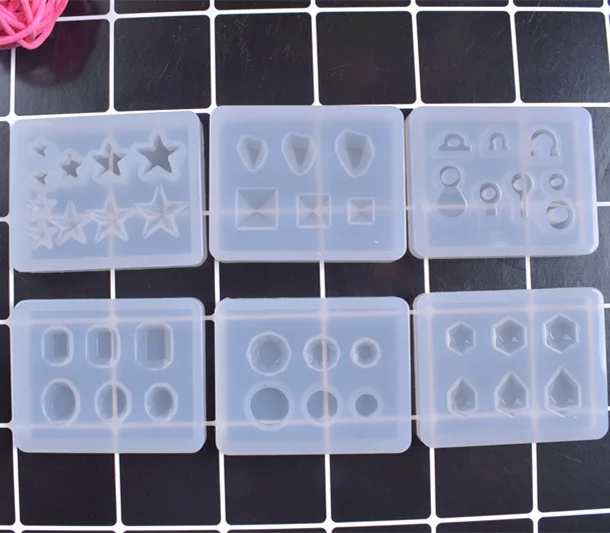 

Epoxy UV Silicone Mold for Resin Earrings Pendant Jewelry Mould DIY Handmade Jewelry Tools