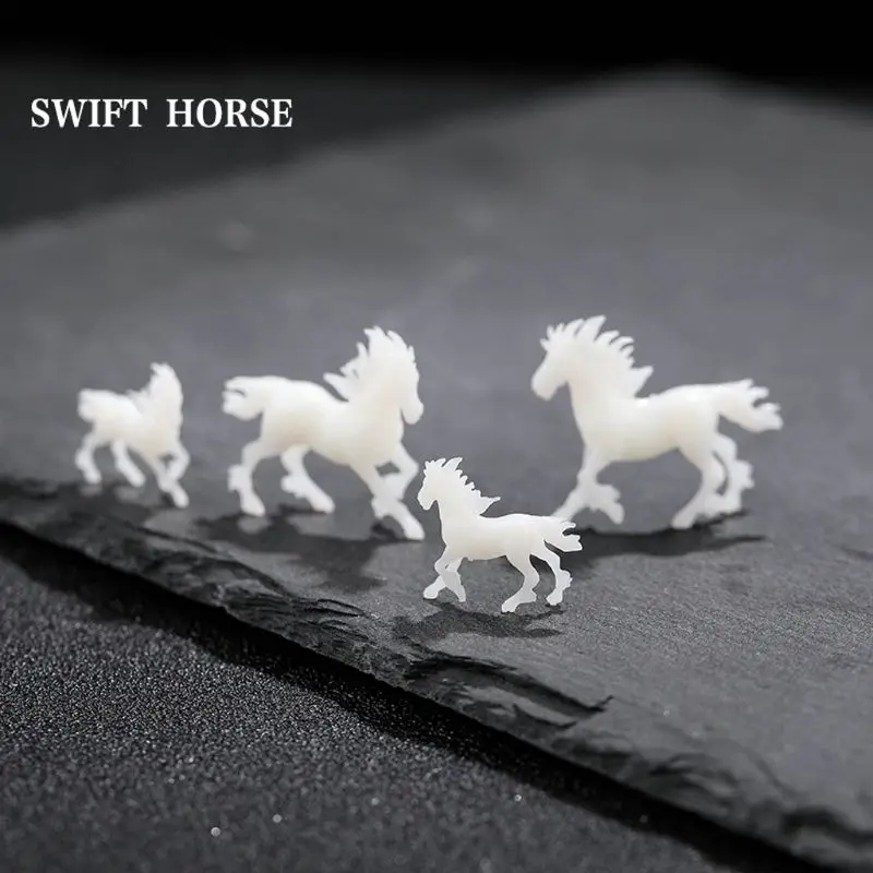 

5Pcs Silicone Mini Running Horse Modeling Resin Mold Landspace Fillings Resin Jewelry Fillings Resin Casting Art Craft