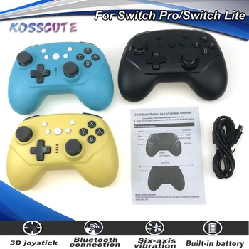 

New Nintend Switch Pro Wireless Gamepads Controller Bluetooth With Axis & Vibration Mando Pro Switch Lite Joystick