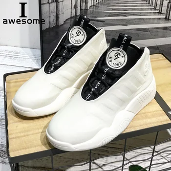 

Sneakers Women Genuine Leather Trendy Chunky Dad Shoes Females Platform Ladies Harajuku Punk Sport Shoes Girls Chaussure Femme