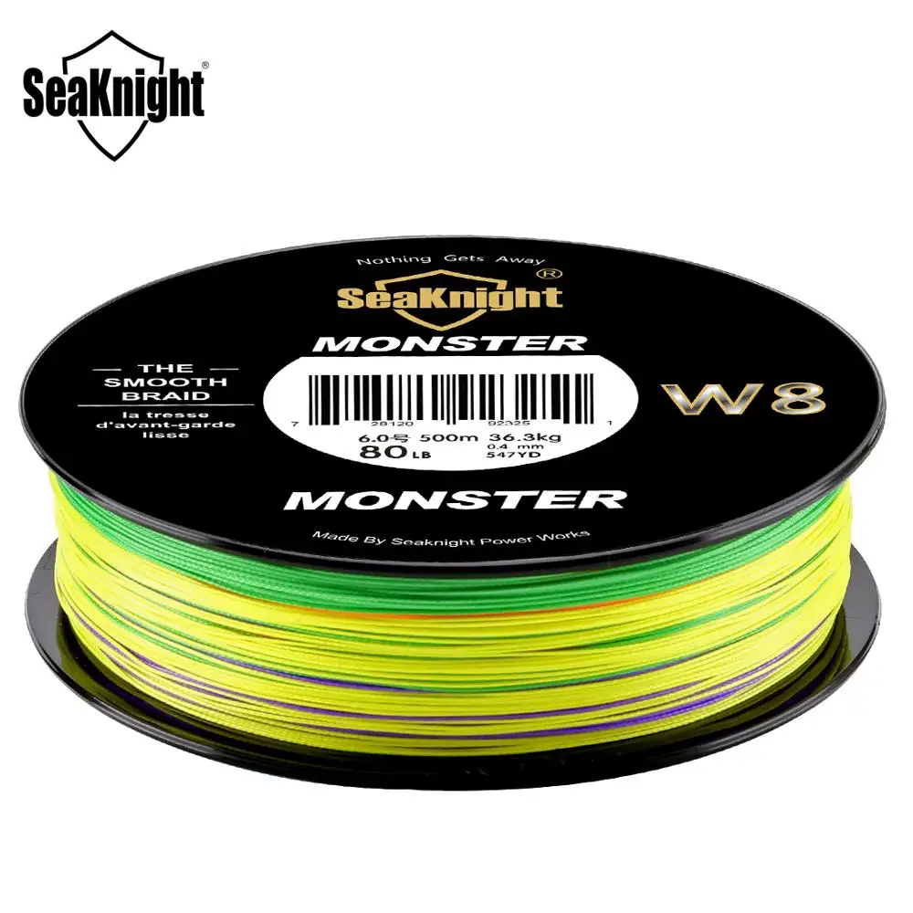 Close Out! MONSTER/MANSTER 8 Weaves Braided Fishing Line