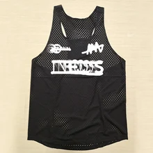 Homem rápido correndo net colete respirável velocidade terno atleta profissional pista campo singlet logotipo customizável
