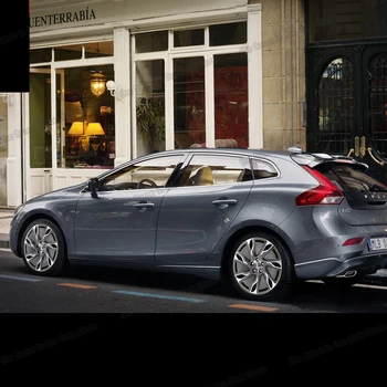 

lsrtw2017 304 stainless steel car window trims for volvo v40 2012 2013 2014 2015 2016 2017 2018 2011 accessories auto