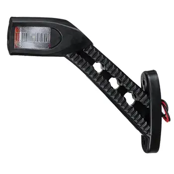 

Replacement Side Marker Light Set Parts Accessories Red White Amber 12-24V Trailer Auto