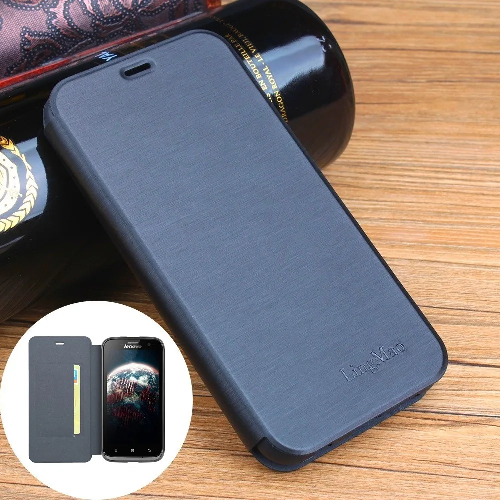 

Luxury Flip Leather Phone Case For Lenovo A859 A536 Wallet Card Slots Cases Cover For Lenovo A2010 A1000 A2800D Case Coque