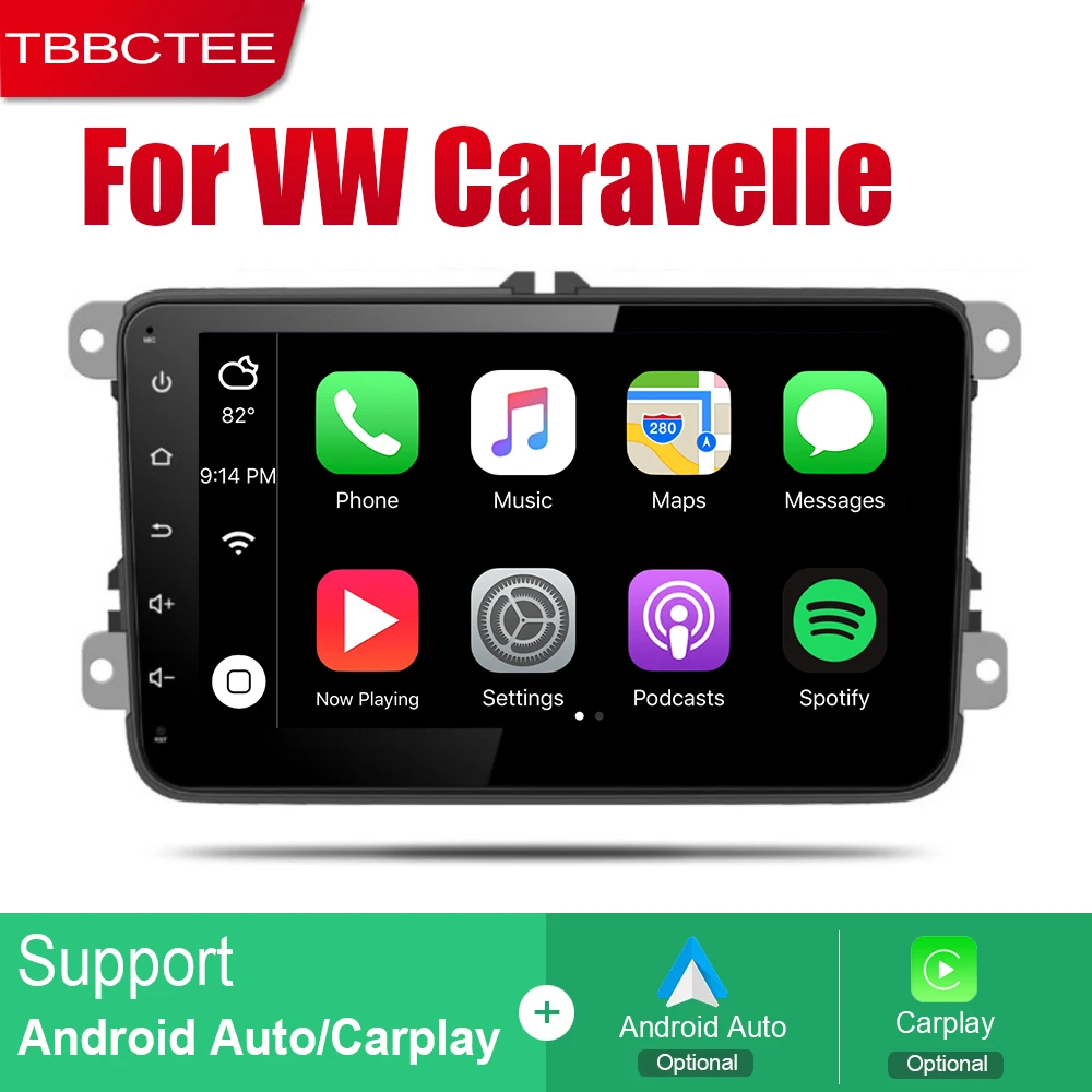 TBBCTEE Android 2 Din Авто Радио для Volkswagen VW Caravelle 2010~ автомобильный мультимедийный плеер gps навигационная система Радио стерео
