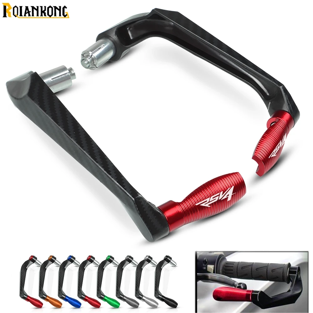 

For Aprilia RSV4 FACTORY 2009-2014 2015 2016 2017 2018 2019 Motorcycle Handlebar Grips Guard Brake Clutch Levers Guard Protector