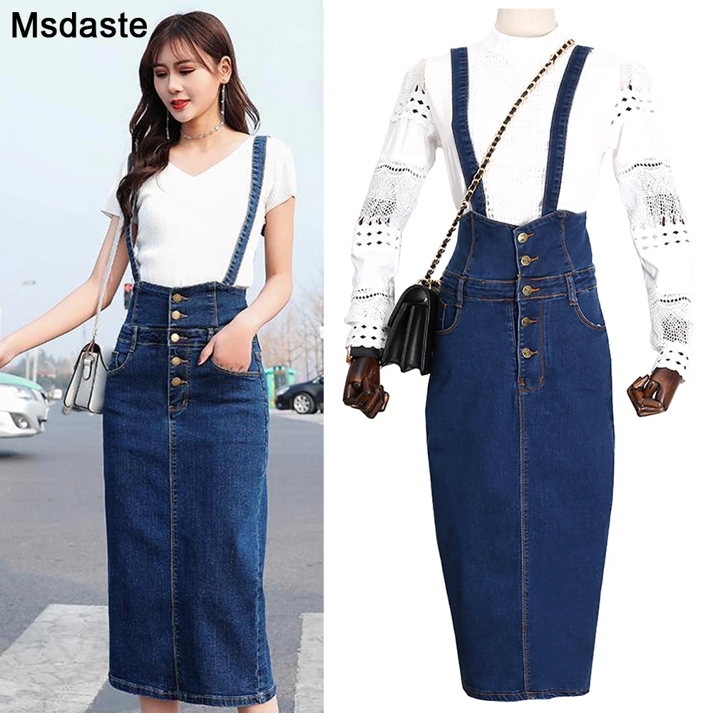 midi skirt overalls