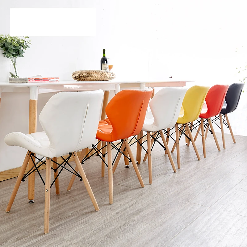 Стул творческая современная в стиле минимализма офисный стул домашний компьютерный стул учебная спинка взрослый скандинавский обеденный стул