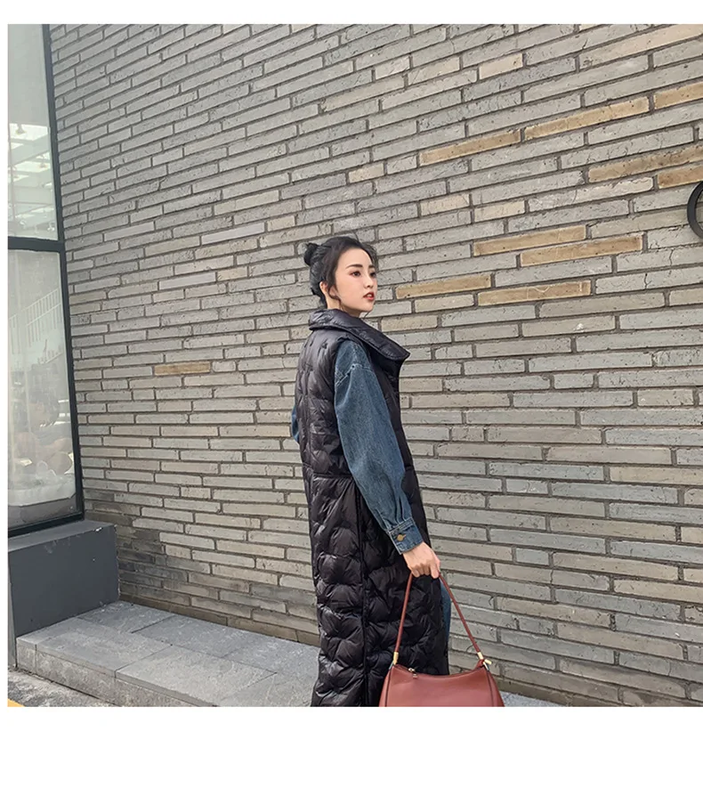 Хлопковое длинное осенне-зимнее пальто Одежда Manteau Femme Dabuwawa Тренч жилет для женщин без Рукавов корейский Tangada Vefadisa YL222