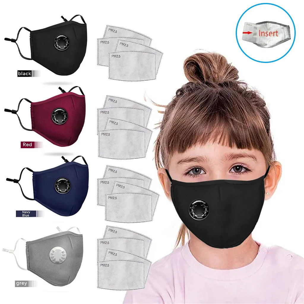 

20pcs In Stock Child Kids Cotton Mouth Scarf Reusable Facemasks Fabric Washable Facemasks Washable Reusable Mask For Face 9
