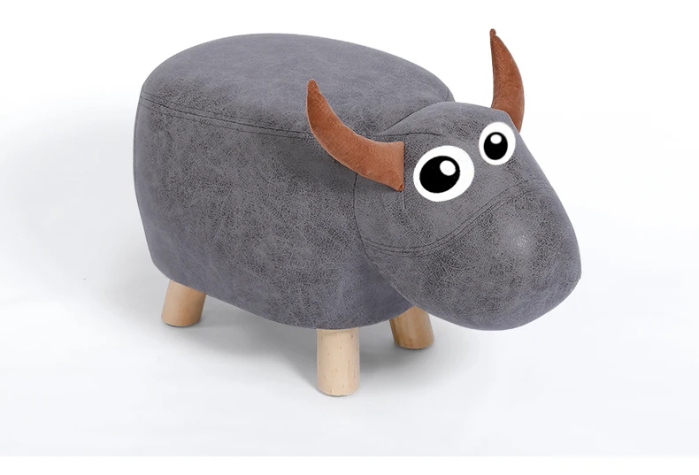 

Fashion creative calf children animal shoes bench bench home footstool small wooden stool solid wood sofa stool