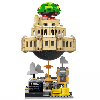 

Creative MOC Small Particles Sky City Children Fight Inserted Educational Assembled Building Blocks Toy Compatible With Toys