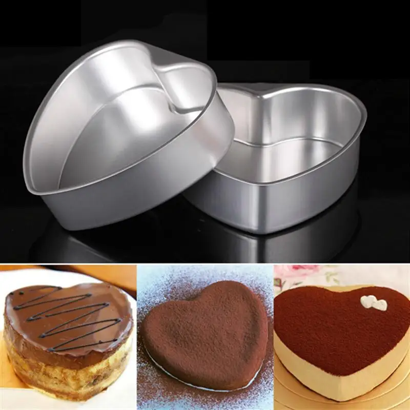 Heart-shaped chiffon cake mold baking pan