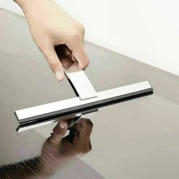 

Glass Wiper Window Bath Cleaning Tool Portable for Bathroom Mirror Shower Kitchen LAD-sale