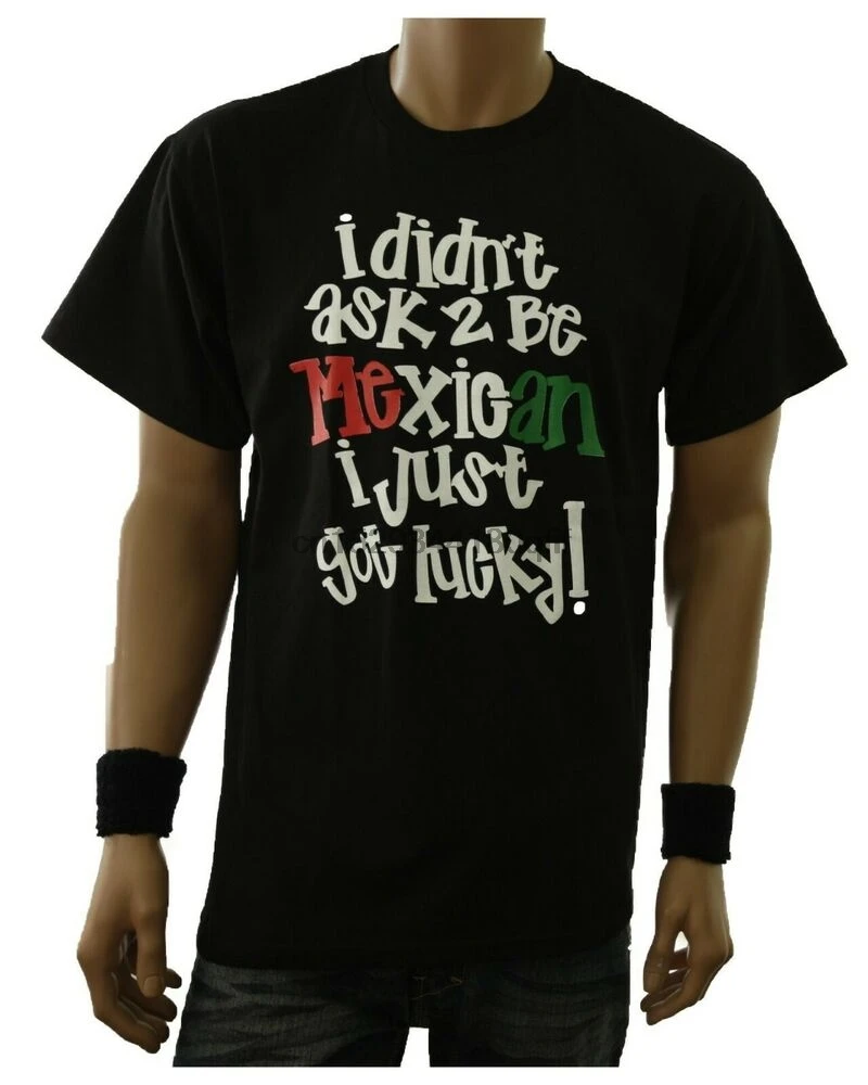 Мексиканские футболки с графическим рисунком я не спрашивал 2 быть мексиканской