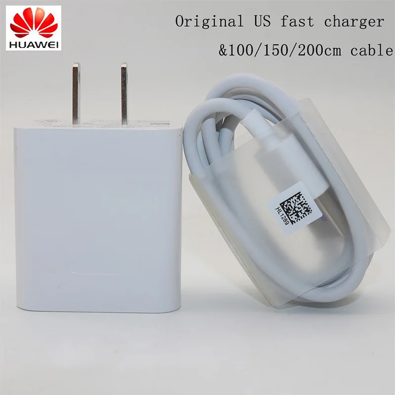 Huawei p30 pro, быстрое зарядное устройство, для путешествий, суперзарядка,, 5V4. 5A, usb type-C кабель для P20 Lite mate 9 10 P10 Pro honor note