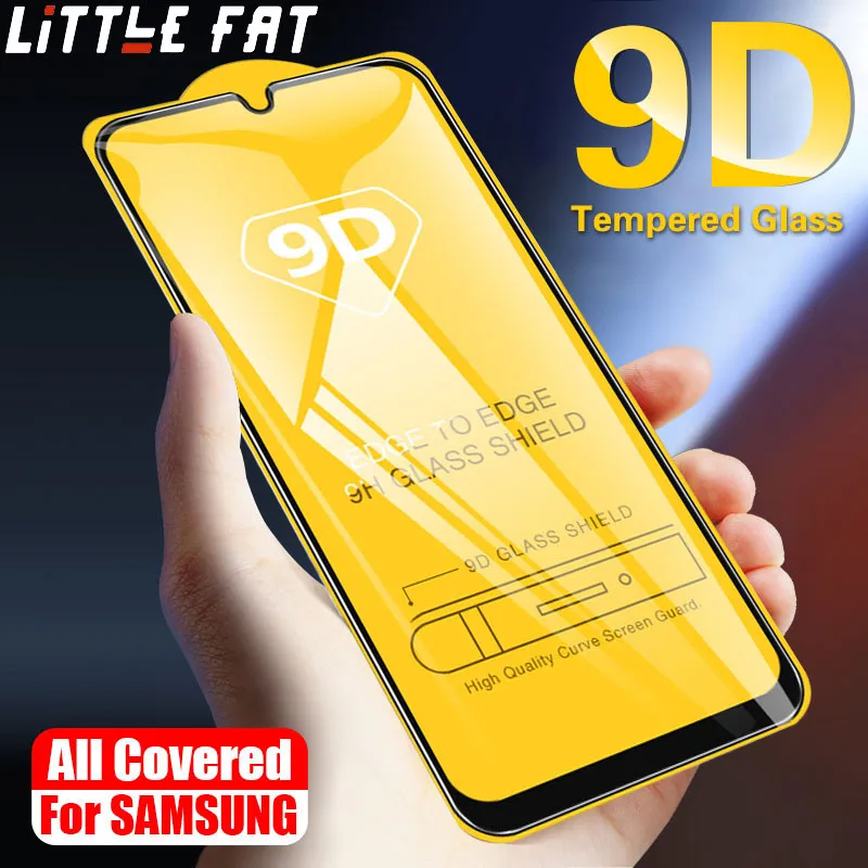 

9D Glass Protector For Samsung Galaxy A50 A30 A10 A7 J6 2018 Screen Protector For Samsung A20 A40 A60 A70 A80 A90 Tempered Glass