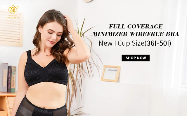 Minimizer Full Coverage Bra Non Padded Wire-free Toffee – WingsLove