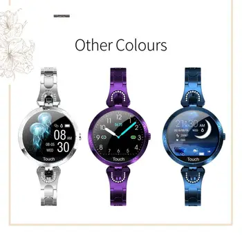 

Women IP67 Waterproof Heart Rate Blood Pressure Sleeping Monitor Watch Bracelet For AK15 Smart Wristband