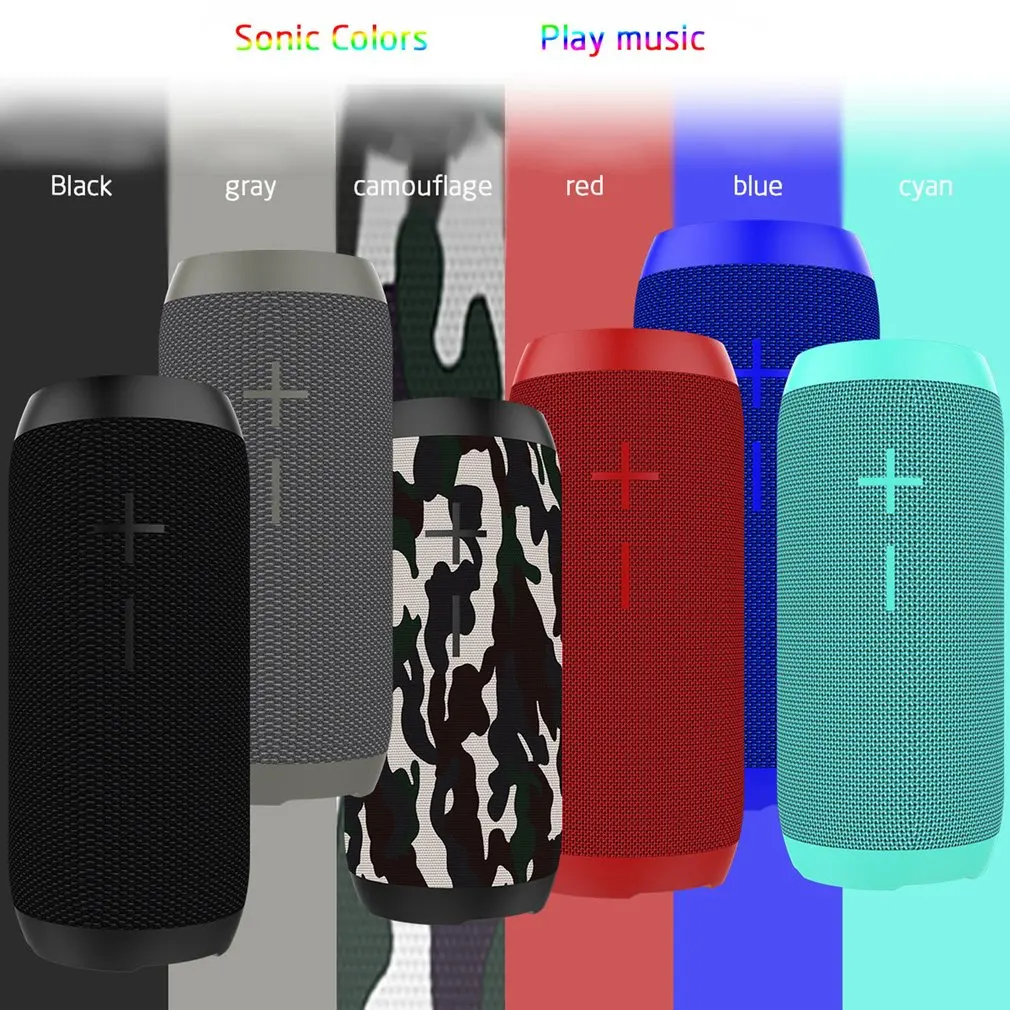 HOPESTAR P7 может форма Bluetooth динамик TF карта музыкальный плеер водонепроницаемый внешний аккумулятор поддержка 1+ 1 беспроводная последовательная функция
