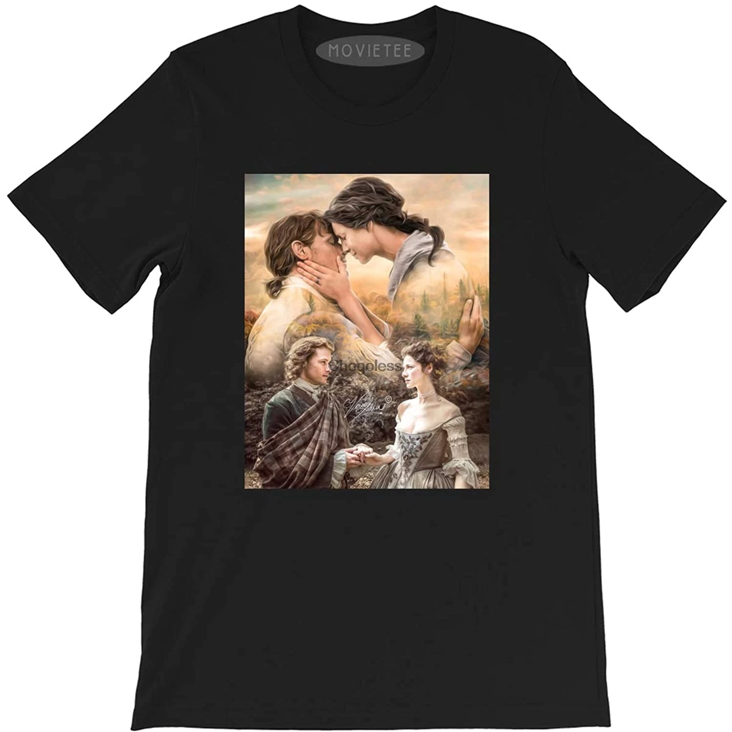 Романтический постер Outlander The Love Forever Забавный костюм с мемом из фильма сериала