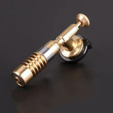

2Pcs Welding Torch Portable Gas Torch Flame Gun High Temperature Brass Gas Burner Torch Brazing Solder Propane Welding Plumbing