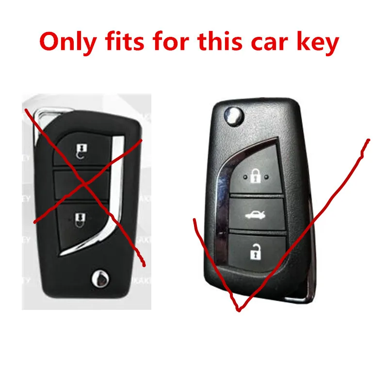 Мягкий ТПУ 3 кнопки корпус автомобильного ключа дистанционного управления чехол автомобильный ключ чехол для Toyota Corolla Avensis Verso Yaris Aygo Scion TC IM
