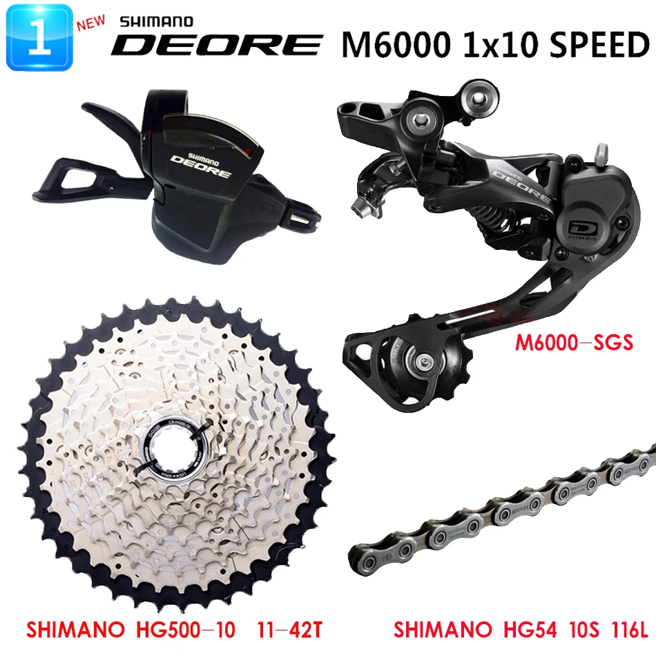 SHIMAN0 M6000 SRAM NX набор групп 1x11 10 s набор групп MTB GX 170 172,5 175 мм комплект для горного велосипеда fahrrad ubertragung Fahrrad teile - Цвет: 1 HG500-10 42T