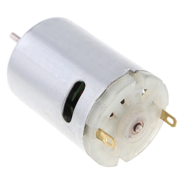 Motore DC RS-390 Doppio Albero 2,3mm - 6V/9V/12V 25000RPM Alta Velocità E Coppia - Foto 8