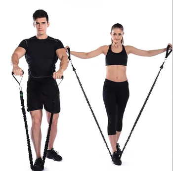 

1Set Resistance Bands Elasticity Tubes Fitness Yoga Equipment Exercise Elastic Handle Material 4LB-20LB Latex Pull Rope