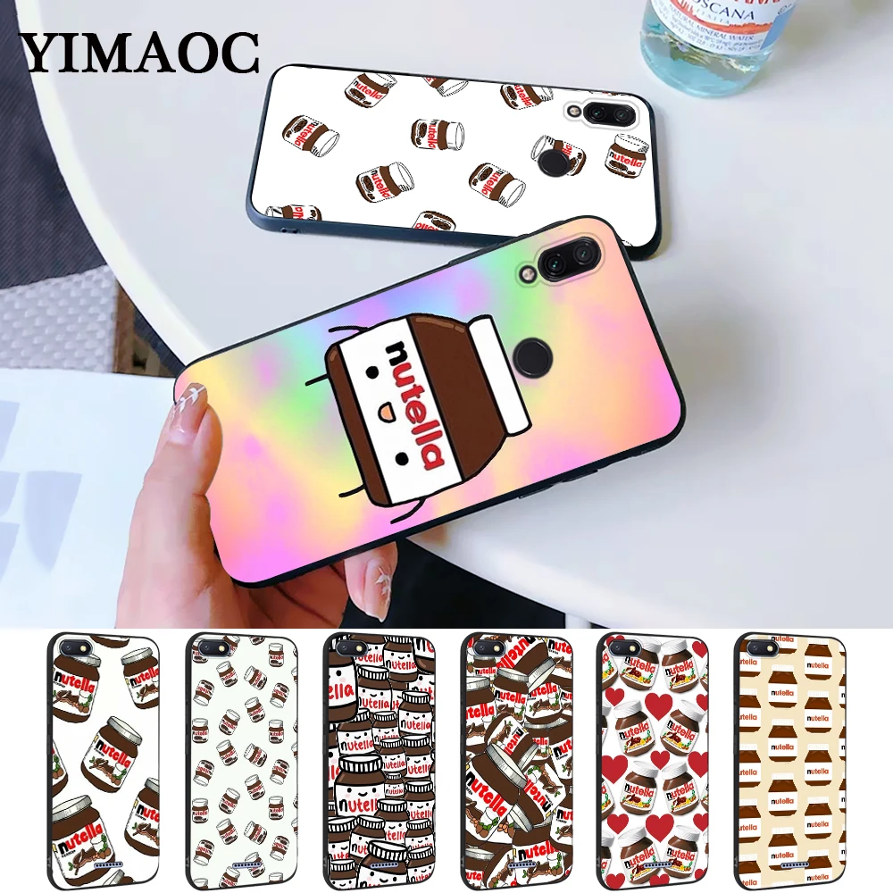 Kawaii nutella Coque силиконовый чехол для Redmi 4A 4X5 плюс 5A 6 Pro 6A 7 7A K20 S2 Go |