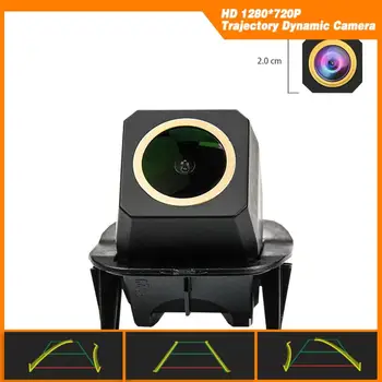 

Trajectory Dynamic Parking Line HD 1280x720p Golden Camera Rear View Backup Camera for TOYOTA Alphard Vellfire MK2 2008 -2015