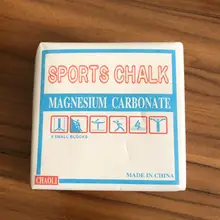 Один кусок тяжелой атлетики Спорт мел Магния порошок гимнастический Спорт Альпинизм тренажерный зал магния кирпичная штанга Фитнес-тренировка