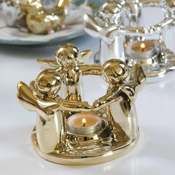 

Nordic Style Owl Shape Candle Holder Ceramics Candlestick Table Centerpiece Candle Stand Wedding Party Christmas Home Decoration