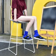 10 пар, цветные носки, светильник, корейская мода, яркие цвета, женские трубчатые носки, груды тонких носков,, для женщин